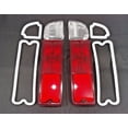 thumbnail image 1 of Performance PFM-967244 Tail Light Reverse Lenses with Gaskets, Left and Right, Textured Red, Set of 8 for 1969-1972 Chevrolet Blazer; 1967-1972 Chevrolet C10 Pickup; 1967-1972 Chevrolet C20 Pickup, 1 of 8