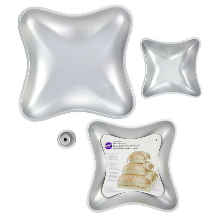 Performance Pans Pillow Cake Pan Set, 4-Piece