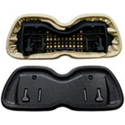 Performance Plus Carts Club Car Precedent Golf Cart Seat Back Cap | Black Plastic | Compatible with 2004-2021 Models