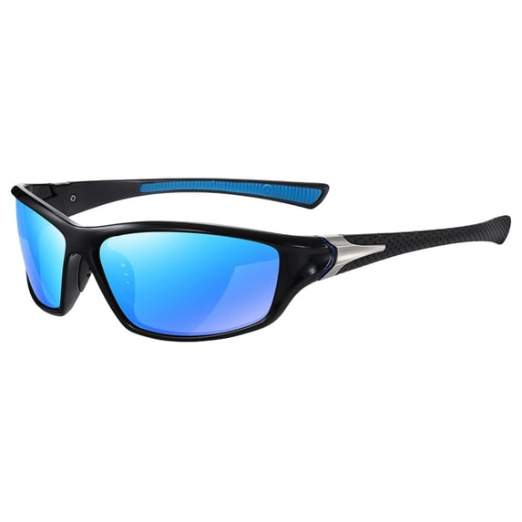 Performance Polarized Sports Glasses for Men for Fishing Driving Cycling High- -Glare Lightweight Comfort