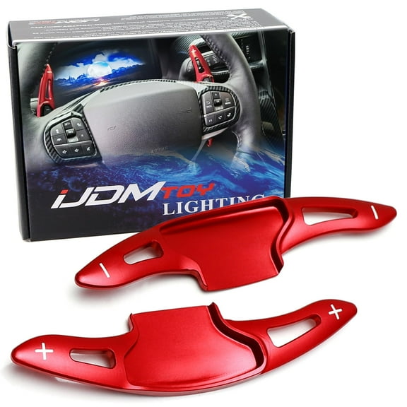 Performance Red Lightweight Aluminum Larger Paddle Shifter Extension For 2020-up Gen6 Ford Explorer