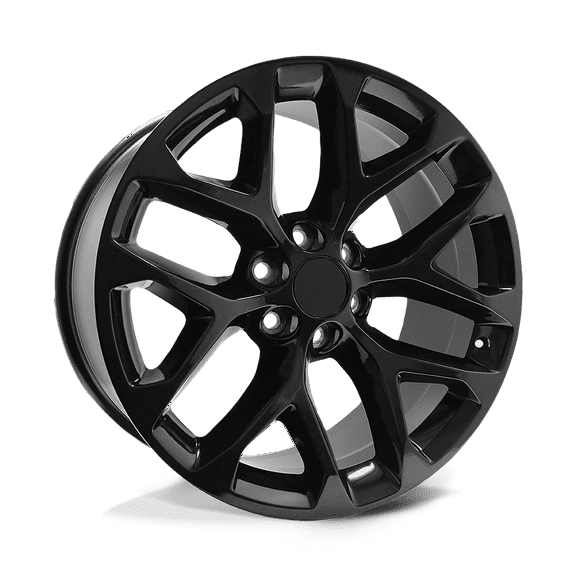 Performance Replicas Cast Aluminum Rim PR177 22X9 6X5.5 G-BLK 24MM, 177GB-2295824
