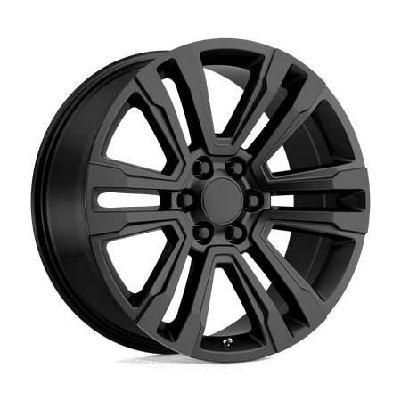 Performance Replicas Cast Aluminum Rim PR182 26X10 6X5.5 S-BLK 31MM, 182SB-2615831