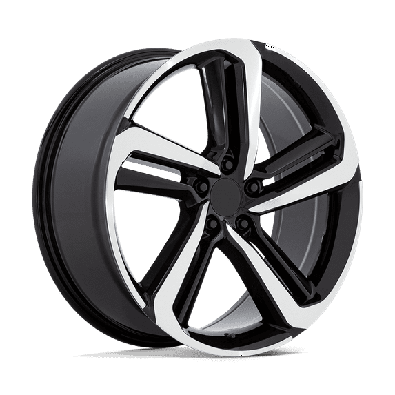 Performance Replicas Cast Aluminum Rim PR216 20X8.5 5X4.5 G-BLK MACH 45MM, 216BM-286545