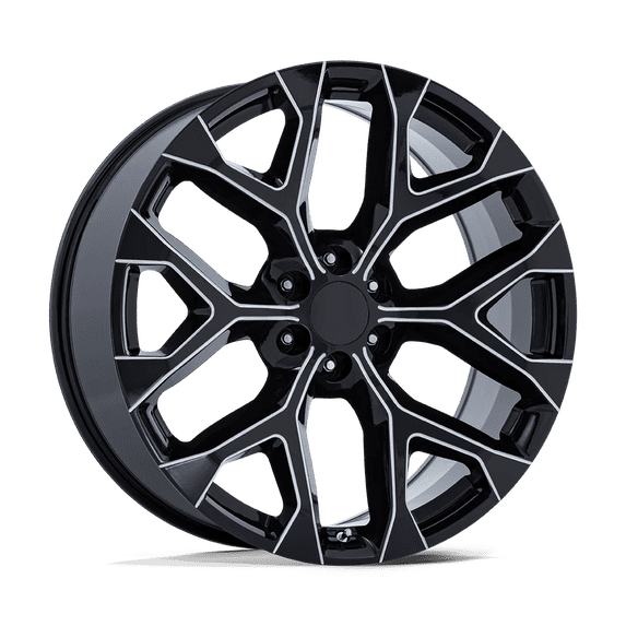 Performance Replicas Cast Aluminum Wheel PR177 20x9 6x5.5 G-BLK MILL 24mm, 177M-295824