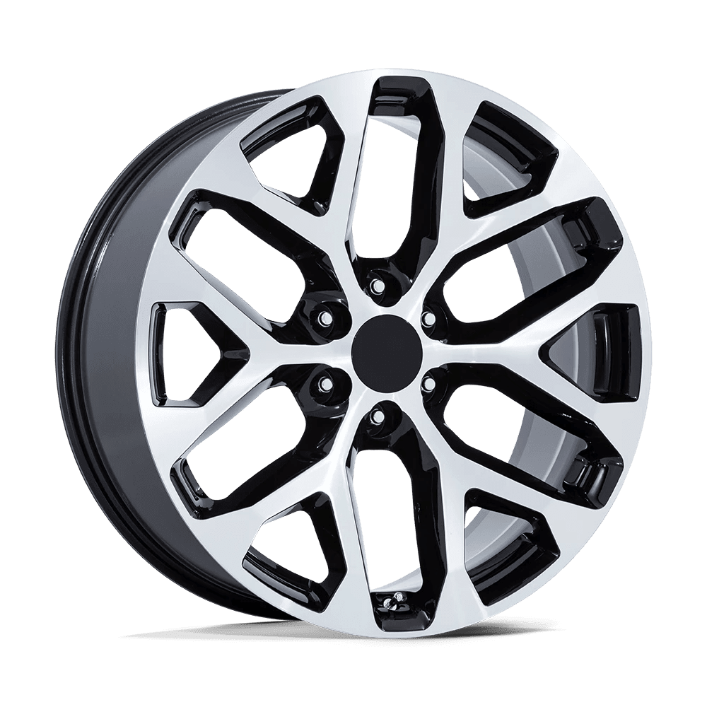 Performance Replicas Cast Aluminum Wheel PR177 22x9 6x5.5 G-BLK MACH-FC ...