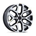 thumbnail image 1 of Performance Replicas Cast Aluminum Wheel PR177 22x9 6x5.5 G-BLK MACH-FC 24mm, 177BM-2295824, 1 of 3