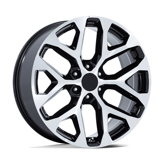 Performance Replicas Cast Aluminum Wheel PR177 22x9 6x5.5 G-BLK MACH-FC 24mm, 177BM-2295824