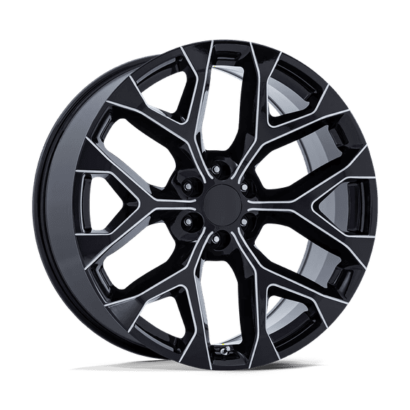 Performance Replicas Cast Aluminum Wheel PR177 26x10 6x5.5 G-BLK MILL 24mm, 177M-2615824