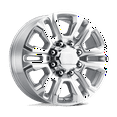 thumbnail image 1 of Performance Replicas Cast Aluminum Wheel PR207 20x8.5 8x6.5 CHROME 15mm, 207C-288115, 1 of 2