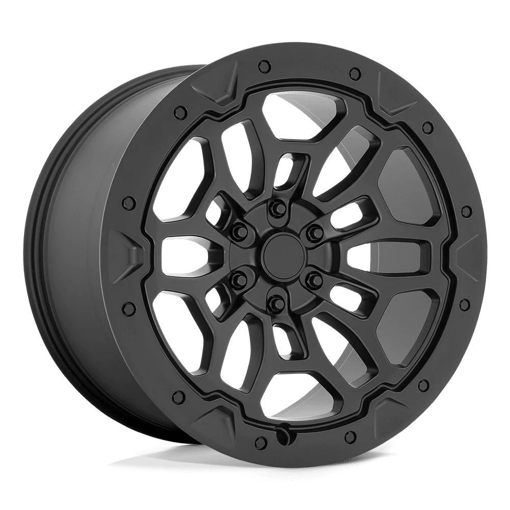 Performance Replicas Cast Aluminum Wheel PR215 20x10 5x5.5 M-BLK 19mm, 215MB-218519