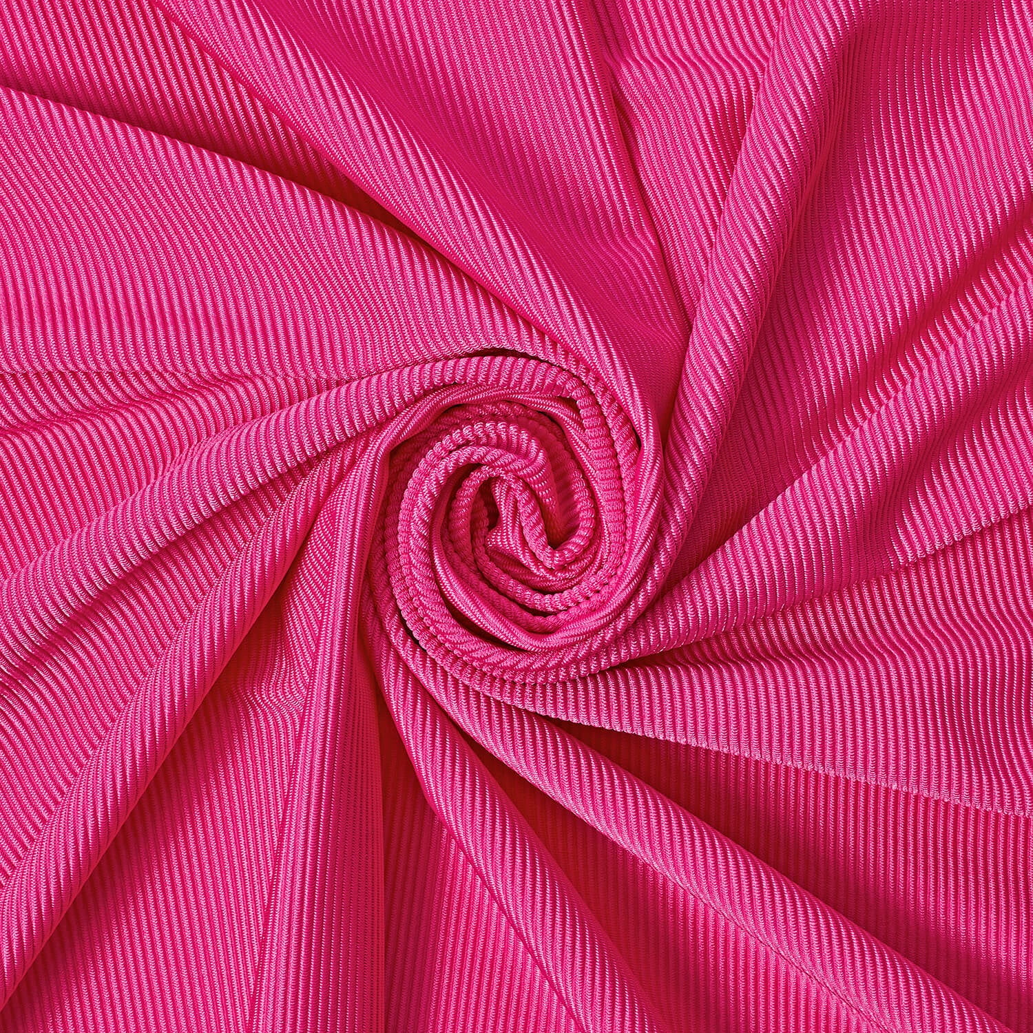 Performance Rib Knit Polyester Spandex Stretch Moisture Wicking 60