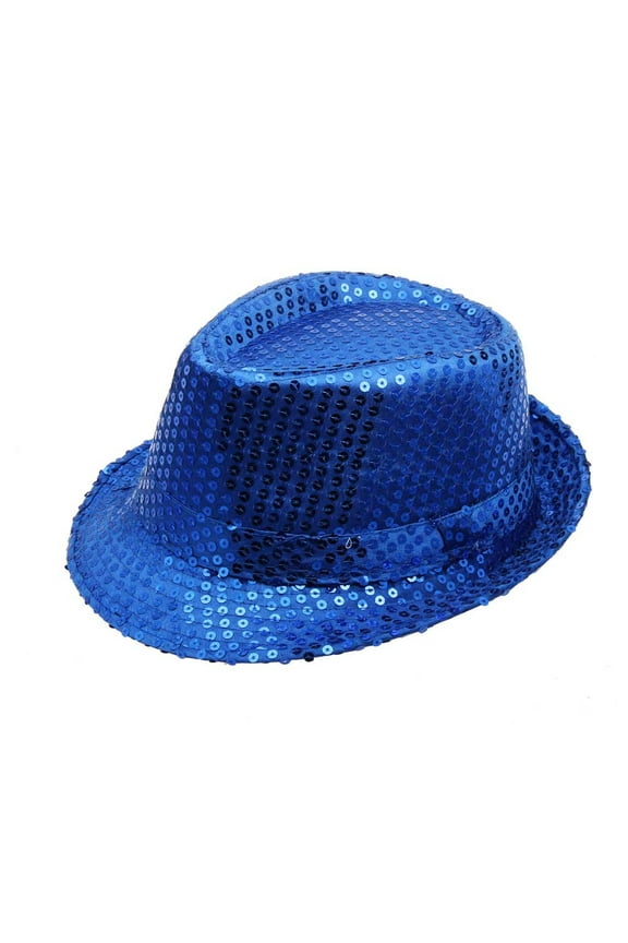 Performance Sequined Baseball Cap Show Dance Hat with Sparkle Detail