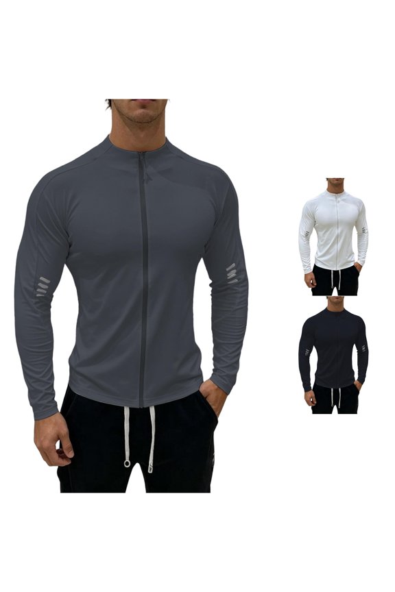 Performance Summer Long Sleeve Training Jacket for Running Gym Cycling Lightweight Activewear Giraffe Rain Jacket 3x Lightweight Jackets for Men Winter Jackets Men down Sweaters down Winter