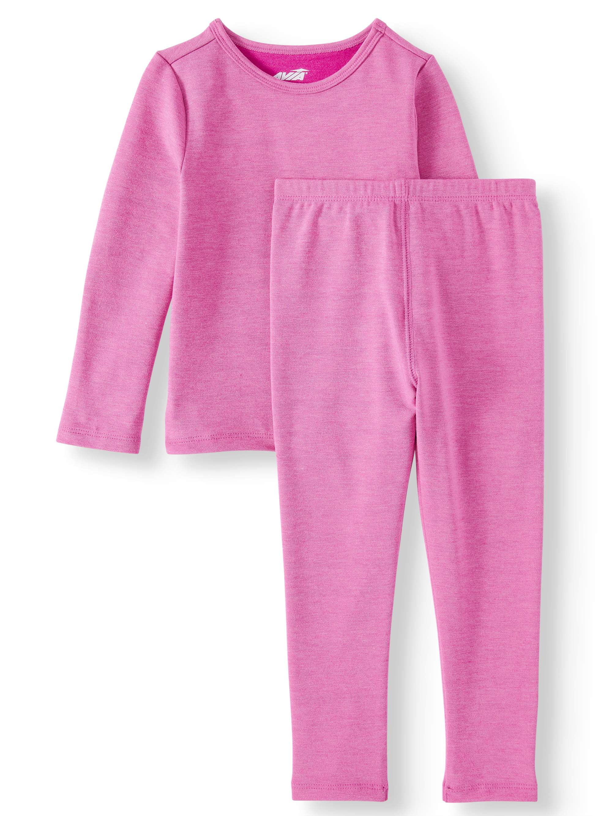 Performance Super Soft Baselayer Thermals, 2pc Set (Toddler Girls