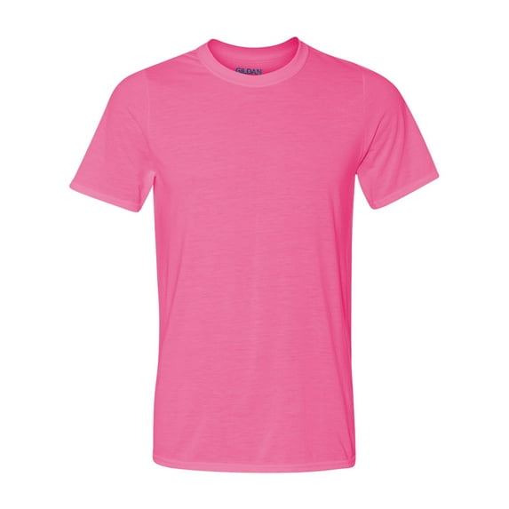Performance T-Shirt, 3XL, Safety Pink