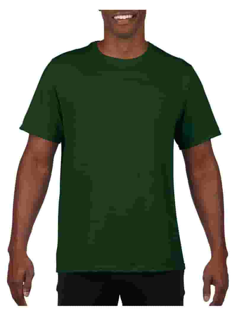 HOWLIN'|SHORT-SLEEVED ROUND NECK T-SHIRTS (Fons Greenis Performance T-Shirt, S, Forest Green - Walmart.com