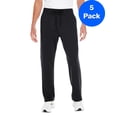 thumbnail image 1 of Performance Tech Open Bottom Sweatpants with Pockets 5 Pack, 1 of 2