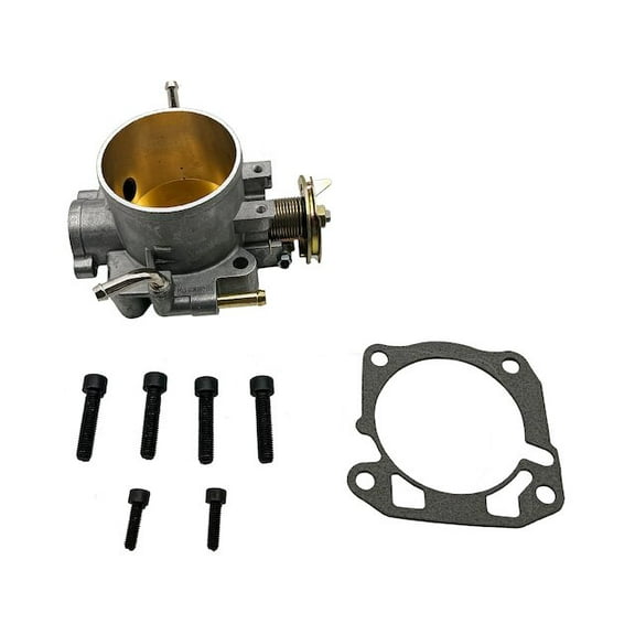 Performance Throttle Body - 70mm - Compatible with 1992 - 2001 Honda Civic (with manual Transmission) 1993 1994 1995 1996 1997 1998 1999 2000