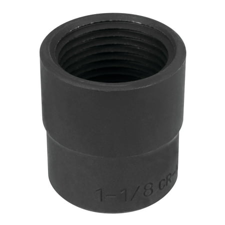 Performance Tool M984 1-1/8 in. Lug Nut Remover Socket - Heavy-Duty Impact Socket for Removing Stubborn Lug Nuts with Ease