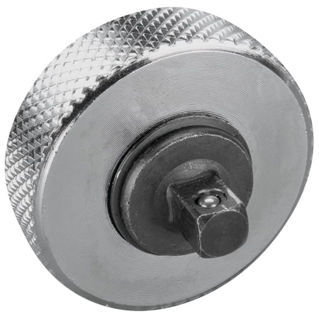 Performance Tool W36125 Compact 43-Tooth Ratchet with Knurled Grip and Nickel Chrome Plated Finish for Tight Spaces