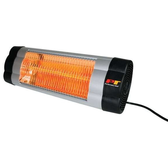 Performance Tool W5008 1500 Watt Infrared Heater, Adjustable, Water-Resistant To Keep Garages and Workspaces Warm
