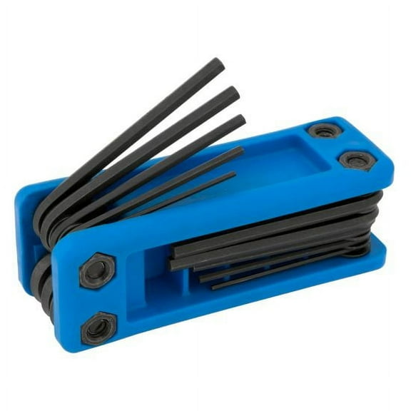 Performance Tool - 17 pc. Folding Metric Hex Key Set (W9185) Blue