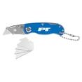 thumbnail image 1 of Performance Tool 20205 Folding Utility Knife with Blade Locking Mechanism, Key Chain, and 5 Bonus Blades for Versatile Cutting, 1 of 2