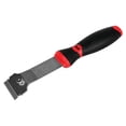 thumbnail image 1 of Performance Tool 20408 Extended Razor Scraper - Metal Razor Blade Tool, Extended Reach, for Detailing, Glass Cleaning, Sticker Removal, Razor Safety Tool, Paint Scraper, Black/Red, 1 of 7