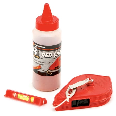 Performance Tool 3-PC CHALK LINE SET - W5512