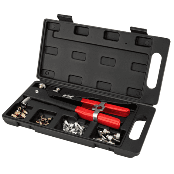 Performance Tool W2003 49-Piece SAE and Metric Threaded Rivet Nut Kit