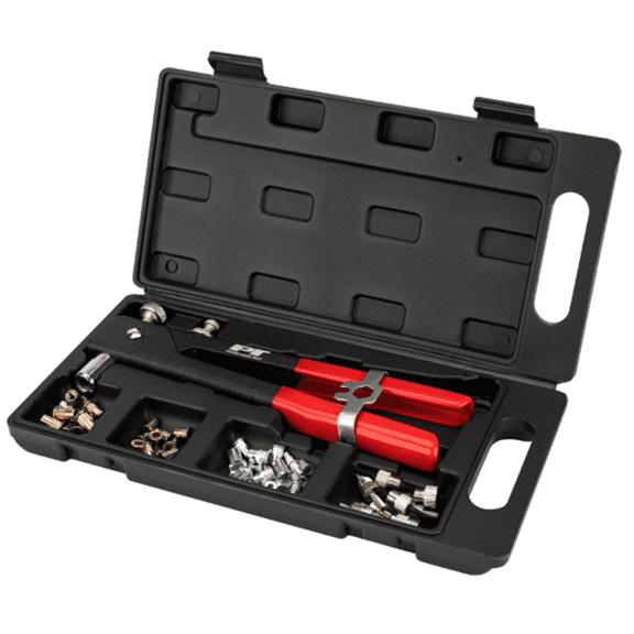 Performance Tool W2003 49-Piece SAE and Metric Threaded Rivet Nut Kit
