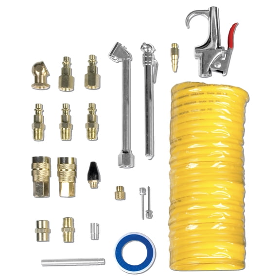 Performance Tool M523 Air/Pneumatic Accessory Set, 22-Piece