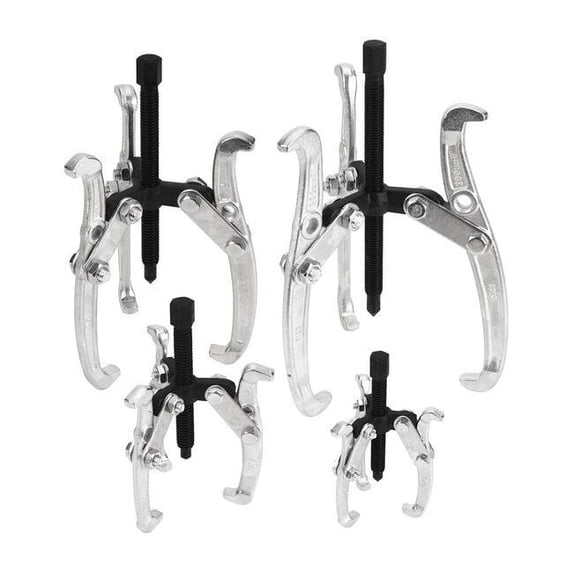 Gear Puller Set,4 Pc,3 Jaw W134DB