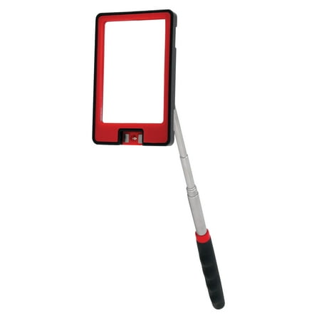 Performance Tool W1263 34-Inch LED Extendable 2-in-1 Inspection Mirror and Pickup Tool