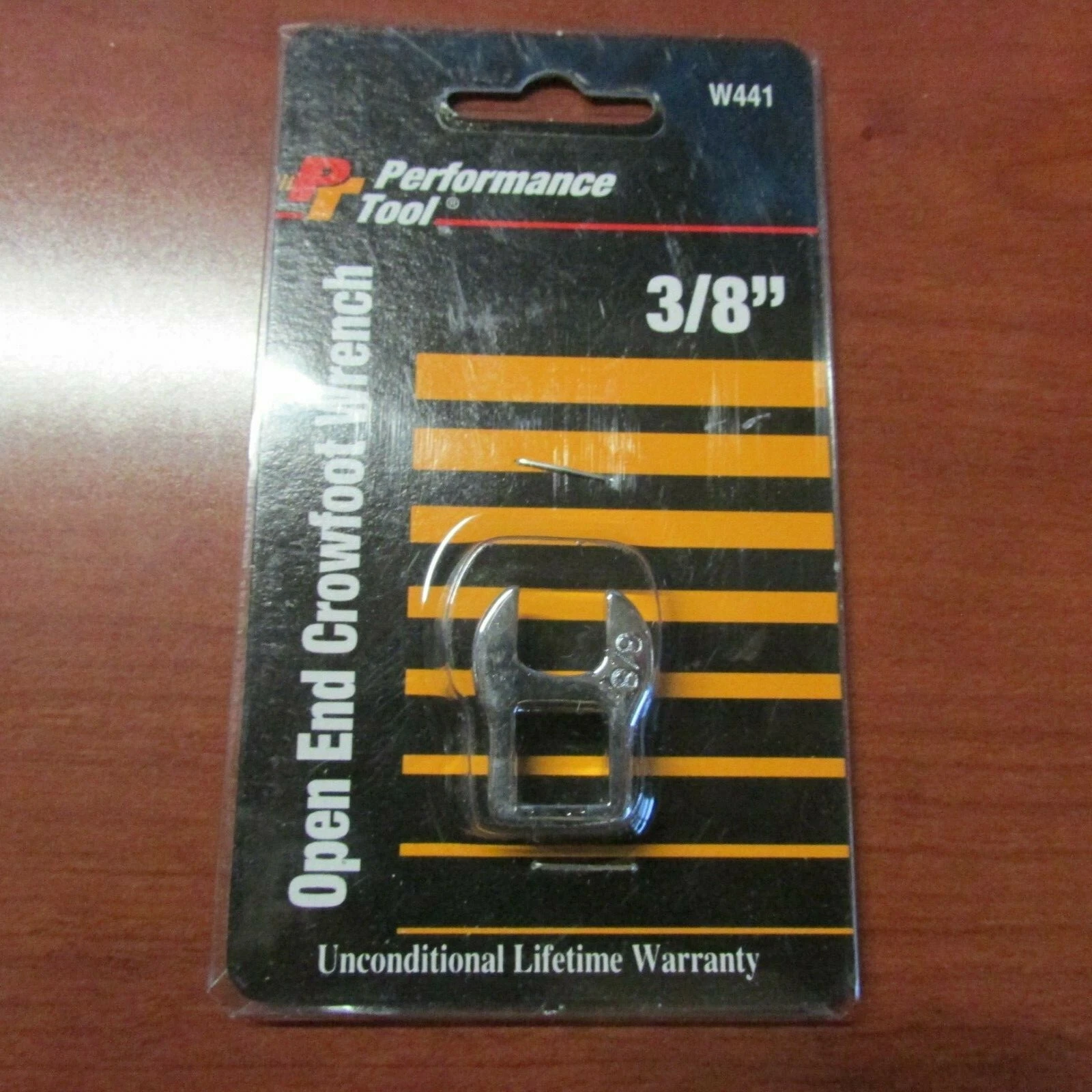 Performance Tool Open End Crowfoot Wrench - 3/8" - W441 - New (B 17)