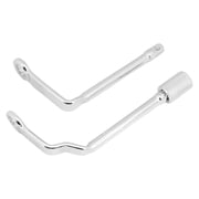 Performance Tool W1189C SAE Offset Distributor Clamp Wrench Set - 1/2 In. and 9/16 In. 0 3/8 in. Dr., Chrome-Plated