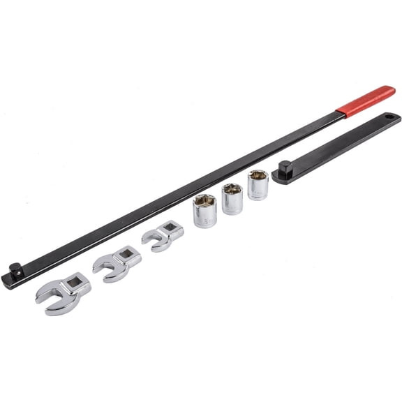 JEGS Serpentine Belt Tool Fits: (idler pulleys requiring) 15mm, 16mm or 18mm Hex Socket