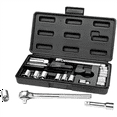 thumbnail image 1 of Wilmar Corp. / Performance Tool 21 Pc 1/4"&3/8" Dr SAE Skt Set, 1 of 3