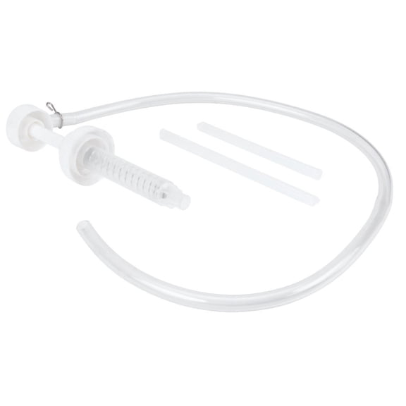 Performance Tool W1139 Quart/Gallon Fluid Pump and Hose for Fluid Transfer, Double-Threaded Design, Clear