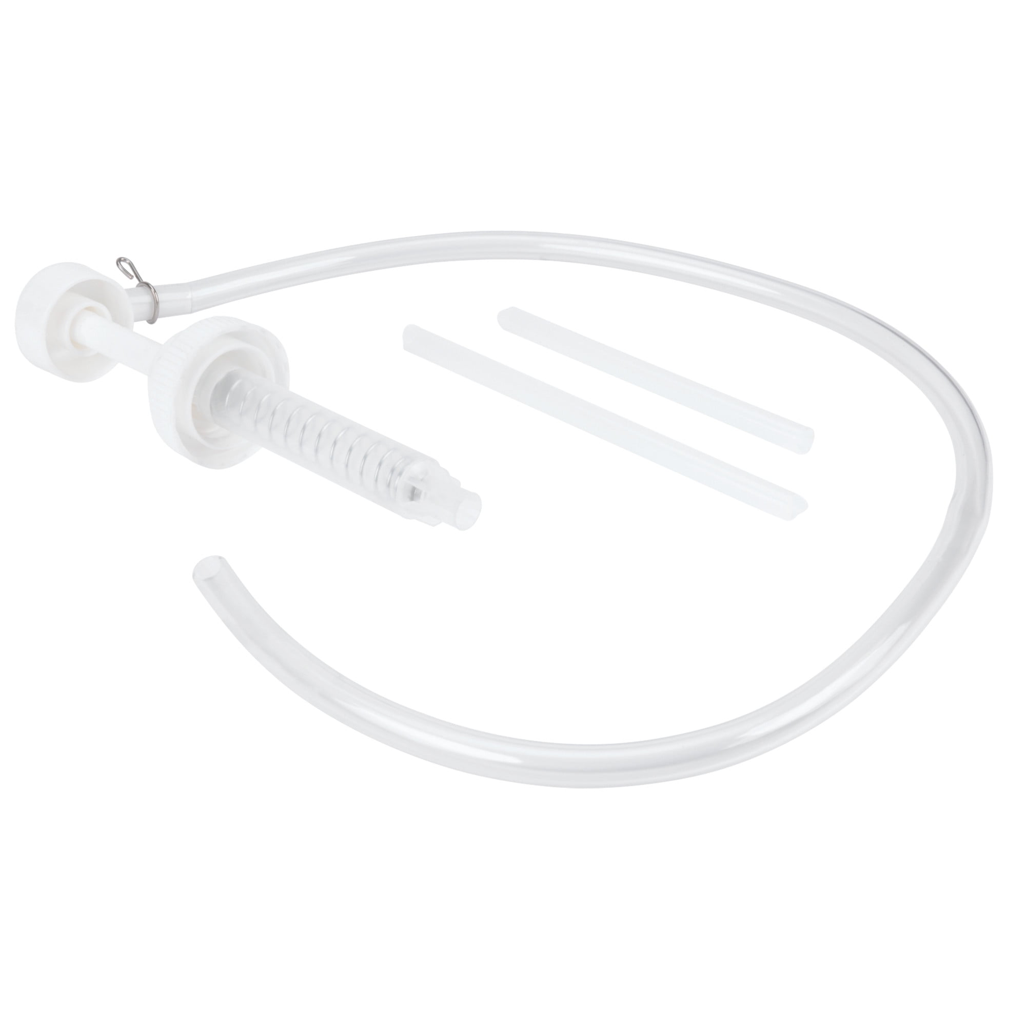 Clear Plastic Quart/Gallon Fluid Transfer Pump with Hose