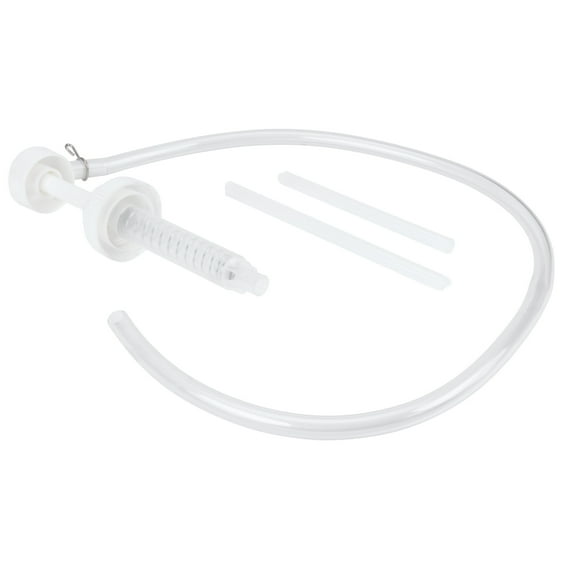 Performance Tool W1139 Quart/Gallon Fluid Pump and Hose for Fluid Transfer, Double-Threaded Design, Clear