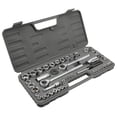 thumbnail image 1 of Performance Tool W1172 SAE/Metric 52-Piece Socket Set (1/4-Inch, 3/8-Inch & 1/2-Inch Drive), 1 of 9