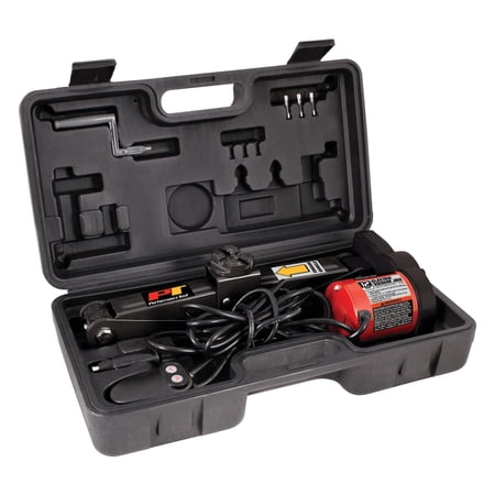 Performance Tool W1609 2-Ton, 4,000 lbs. 12 Volt Remote Controlled Electric Scissor Jack: Efficient and Convenient Automotive Lifting Solution