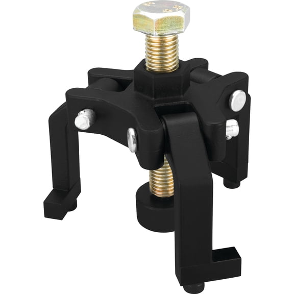 Performance Tool W161 GM LS & Dodge V8 Harmonic Balancer Puller - Chrome Moly, Carbon Steel, Adjustable Feet, Easy Balancer Removal, Black