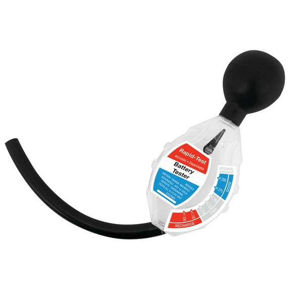 Performance Tool W1657C Deluxe Battery Tester , Black, Test 6V, 12V and 24V batteries