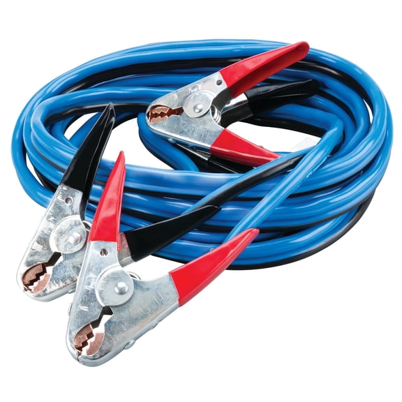 Performance Tool W1667 4GA x 20' (500 AMP) Jumper Cables - Heavy Duty Booster Cables with Copper Wire, for Cars, Trucks, and SUVs