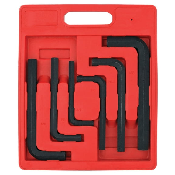 Performance Tool W1938 6 Piece Jumbo Hex Key Metric Set , Black