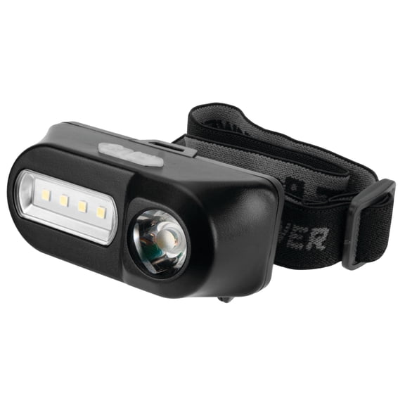 Performance Tool W2327 300 Lumen Headlamp - High, Low Modes, Spot and Area Light - Black