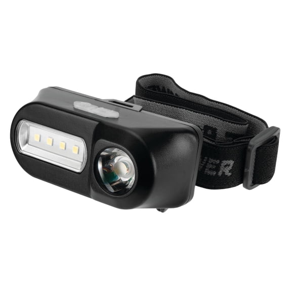 Performance Tool W2335 Li-Ion Rechargeable Headlamp - 300+ Lumens, Dual LED Modes, Lightweight Design